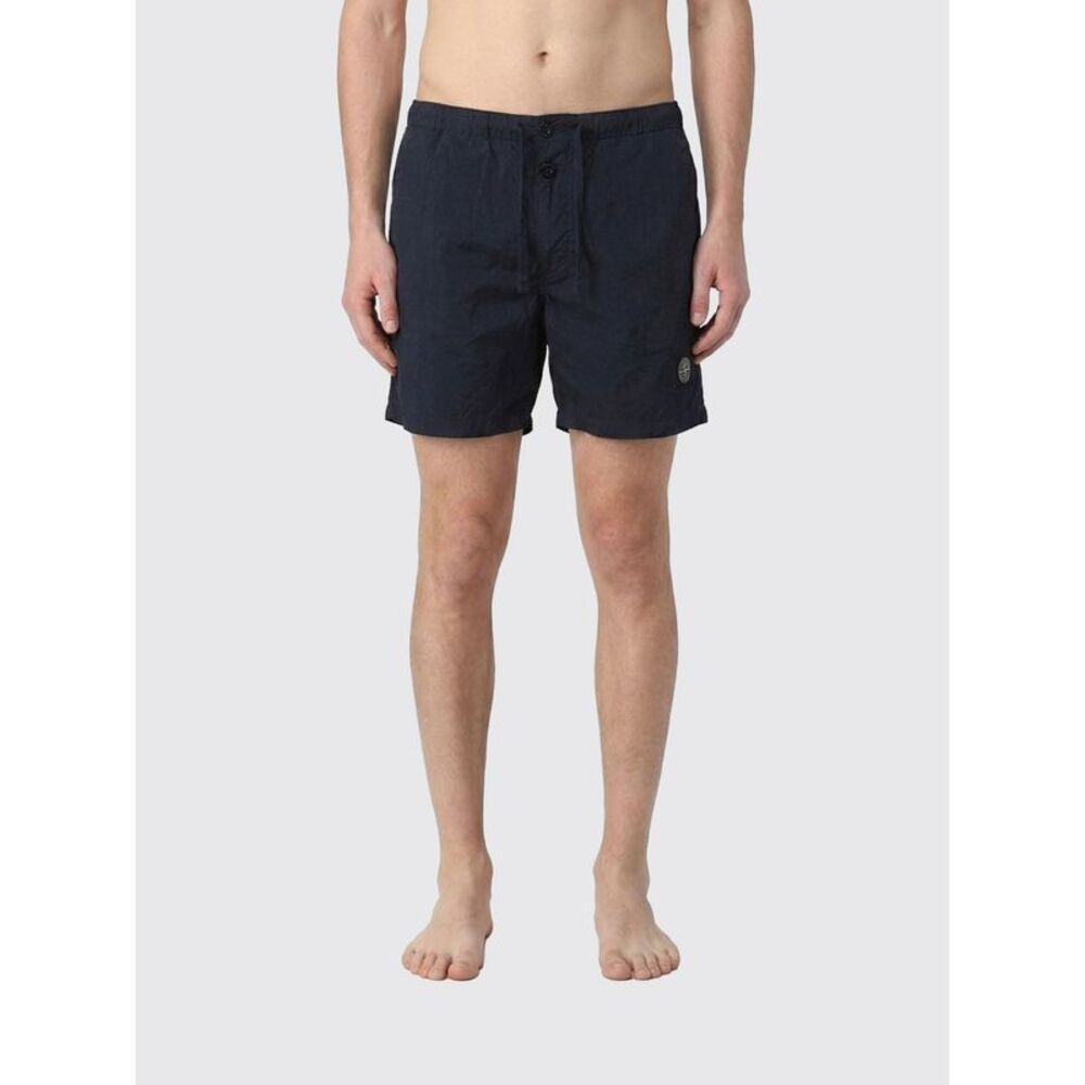 Stone Island Men Nylon Metal In Econyl® Boxer Swim Trunks Stone Island